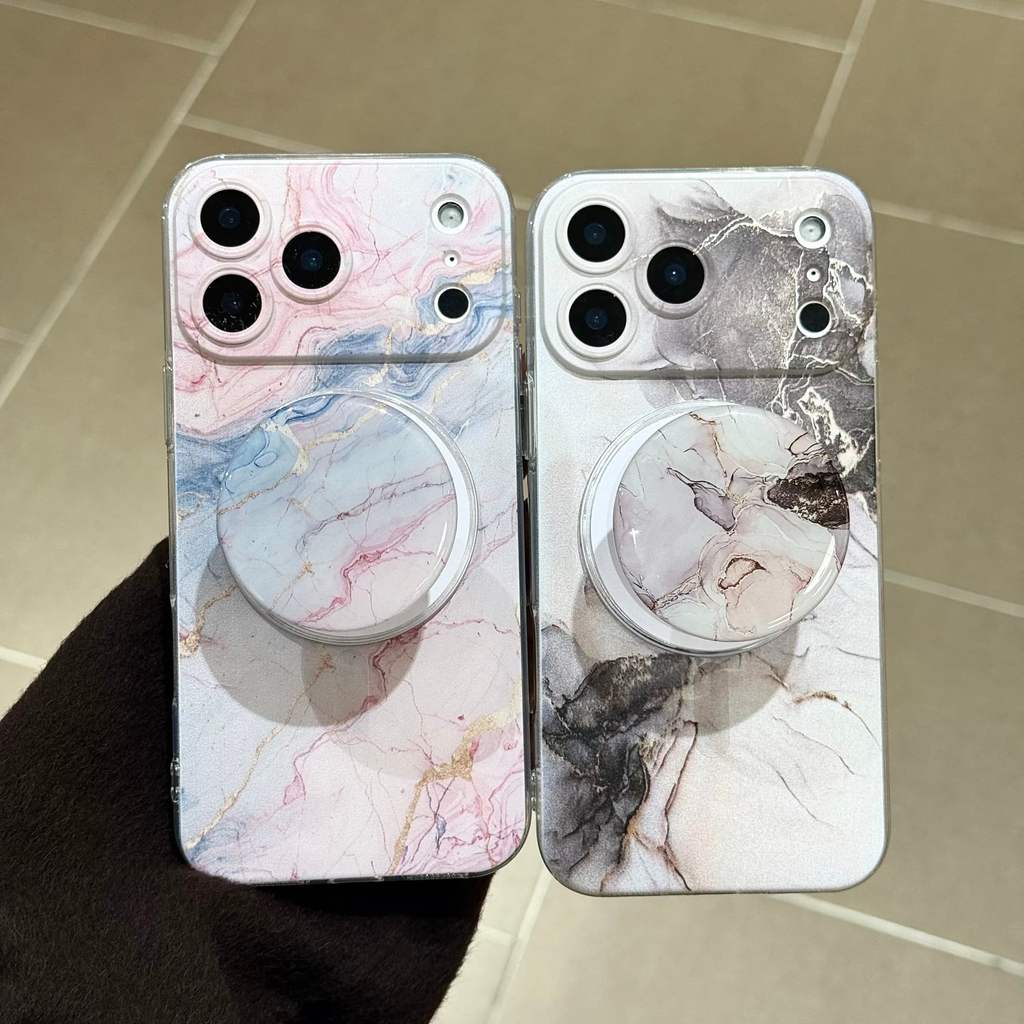 IPhone 17promax ภาพประกอบลายหินอ่อน i16 i15 i14 i11promax i12 13 15plus เคสแม่เหล็กแบบรวมทุกอย่าง
