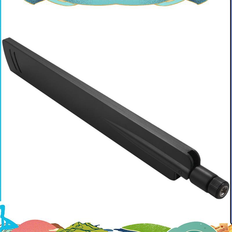 18 Dbi 2.4Ghz Wifi Antenna Amplifier Wlan Router Connector Booster, สีดํา