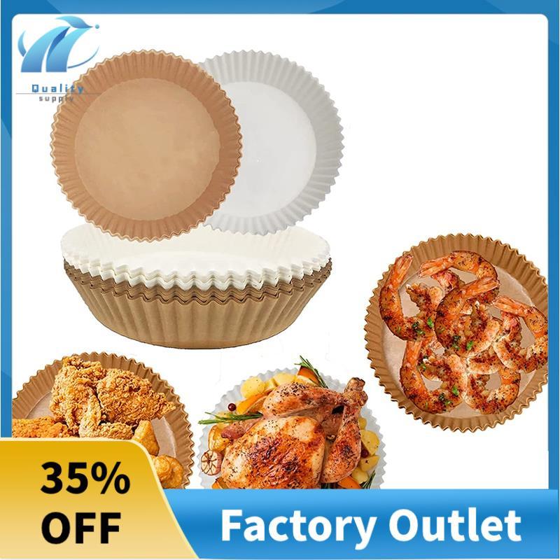 Superb Air Fryer Liners Non-Stick Disposable Air Fryer Parchment กระดาษ, สําหรับ Air Fryer Oil-Proof