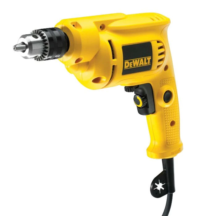 DEWALT สว่านไฟฟ้า DWD014-B1 กำลัง 550 วัตต์ ปรับซ้าย-ขวาได้ ปรับรอบได้ ขนาดหัวจับดอก 10mm(3หุน) สว่าน