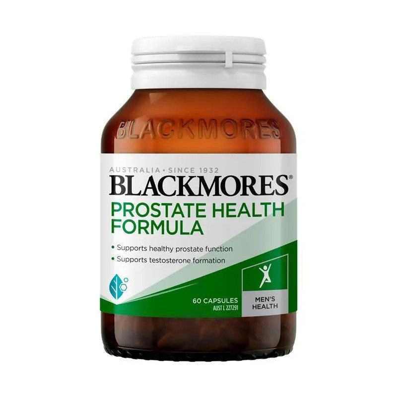 พร้อมส่ง!! Blackmores Prostate Health Formula 60 Capsules ต่อมลูกหมาก ฮอร์โมนเพศชาย ต้านอนุมูลอิสระ