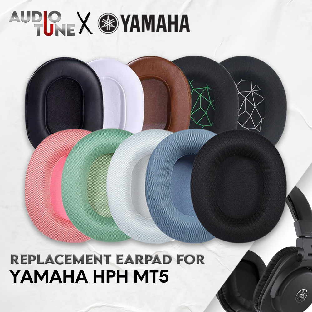แผ่นรองหูฟัง Earcup Earcushion Yamaha hph mt-5 mt 5 แผ่นโฟมโฟม