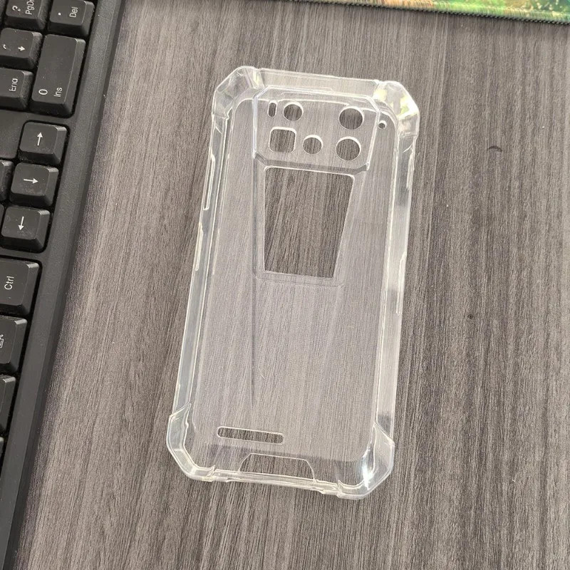 เคสโทรศัพท์ TPU สําหรับ Unihertz Tank 4 Pro เคสโทรศัพท์ซิลิโคนอ่อนนุ่มบางเฉียบฝาหลังสําหรับ Unihertz