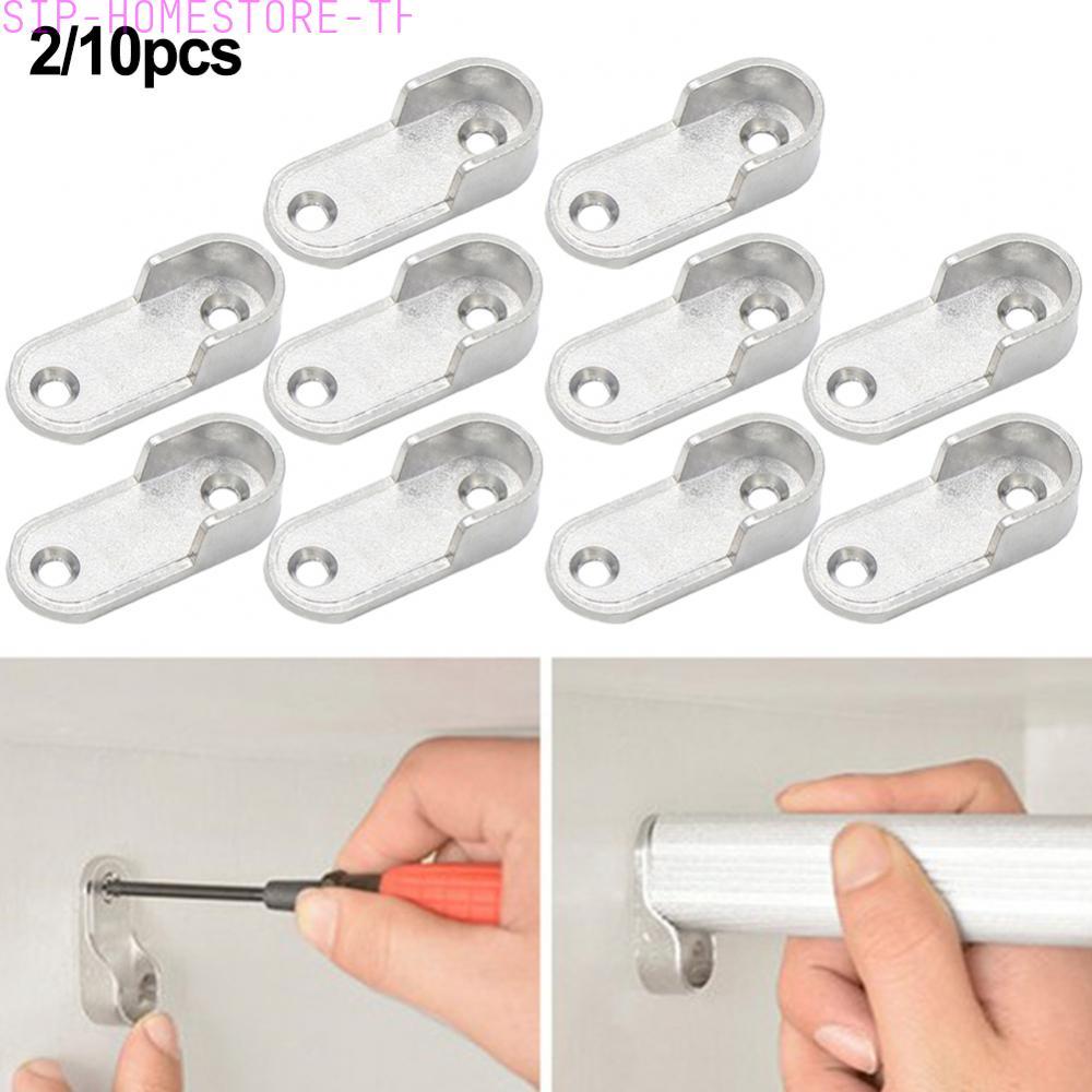Closet Brackets Rails Pole Three-hole Brackets Household Clothes Hanger