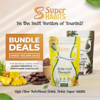 [BUNDLE DEALS] Super Habits Sweet Escape Duo - Aloha Pineapple + Tokyo Dark Chocolate