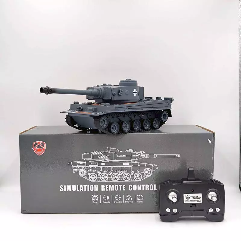 รถถังบังคับ TANK 1:22 สมจริง มีควัน 2.4Ghz บังคับวิทยุ ZY023 thumbnail 9