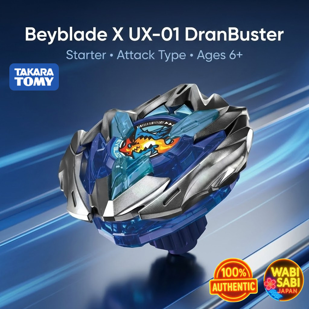 Beyblade X UX Series Starter & Booster Tops – Takara Tomy Official
