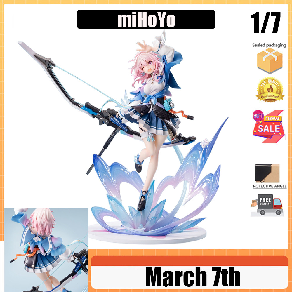 miHoYo March 7th 1/7 Static painted figure height about 28.5cm Popular Game series Popular PVC series miHoYo &  Honkai: Star Rail & APEX-TOYS