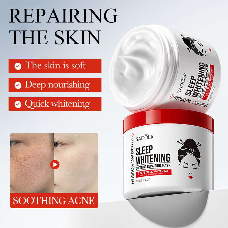 SADOER Koji Acid Whitening Soothing Sleeping Mask Moisturizing Moisturizing Mask UMTU