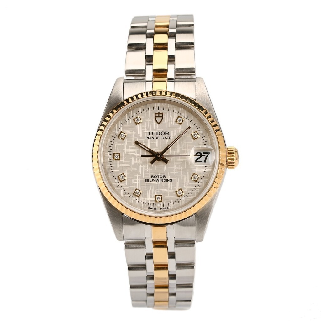 Tudor Tudor Gold Original Diamond Automatic Mechanical Medium Mens Watch 72033
