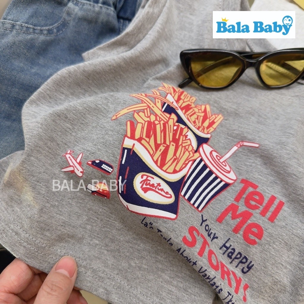 เสื้อแขนกุด เสื้อกล้ามเด็ก เสื้อเด็กผู้ชายเท่ๆ แฟชั่นน่าร้อน Size90-120 BXT01 รูปที่ 6