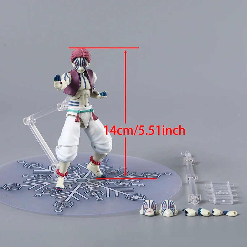 Demon slayer figma ข้อต่อของเล่นสะสมอะนิเมะ action figure 146