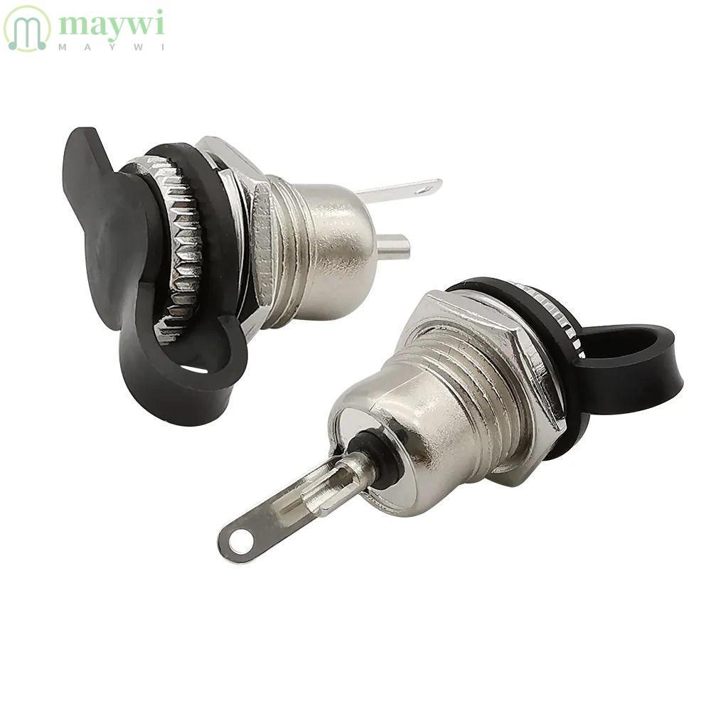MAYWI DC Power หญิงซ็อกเก็ตแจ็ค, 5.5 x 2.1 มม.คุณภาพสูง DC Jack Adapter, DC Power Jack Socket ทนทาน 