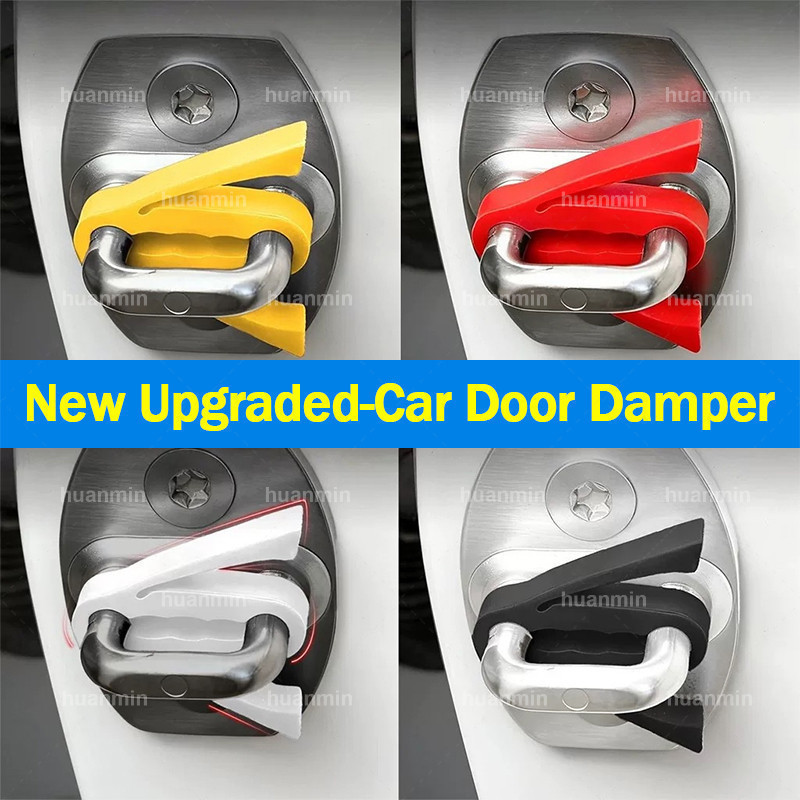 อัพเกรด 4 ชิ้น Mitsubishi Xpander L300 XForce Destinator รถประตูล็อคเสียง Deadener Damper บัฟเฟอร์เส