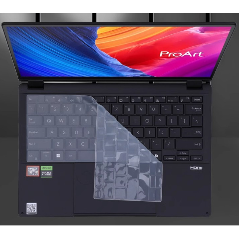 สําหรับ ASUS ProArt P16 H7606 H7606W 2024 16 นิ้วโปร่งใส TPU ซิลิโคนแล็ปท็อปแป้นพิมพ์ผิว Protector