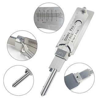 SS001 PRO SS002 PRO Key ถอดรหัสสแตนเลส Precision เครื่องมือ O-ring Pickup ชุดตะขอเครื่องมือรถกระบะเครื่องมือมือ