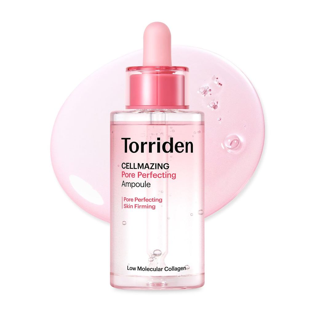 Torriden CELLMAZING Pore Perfecting Ampoule 30ml (1.11 fl.oz.) | ปรับปรุงผิวความยืดหยุ่น | คอลลาเจน 