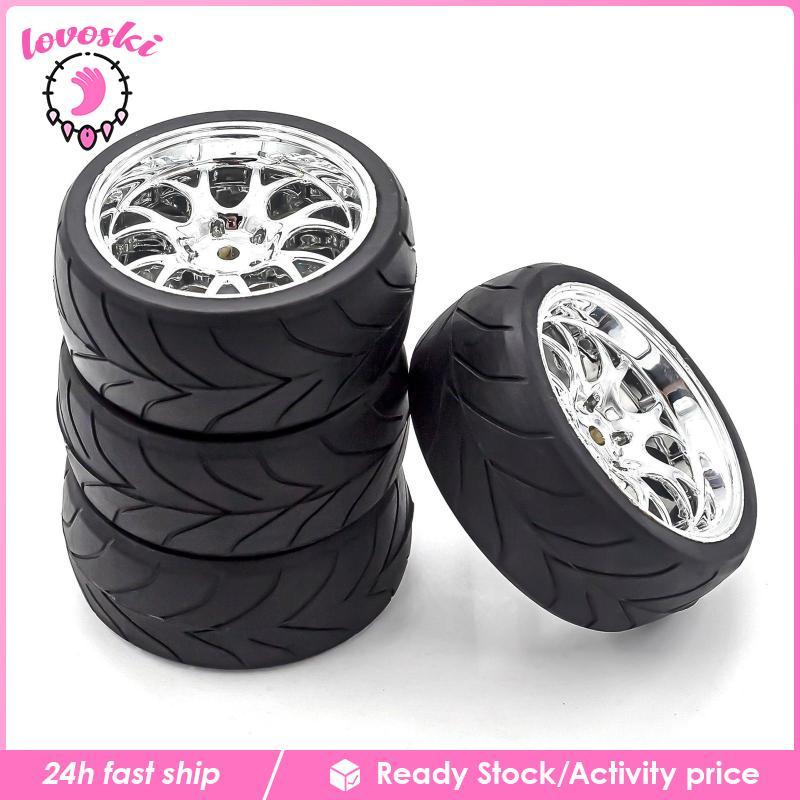 [Lovoski] 1/10 1//14 1/16 ล้อยางอัพเกรด 12 มม. ดุมล้อสําหรับรถยนต์ Crawler รุ่น Buggy DIY