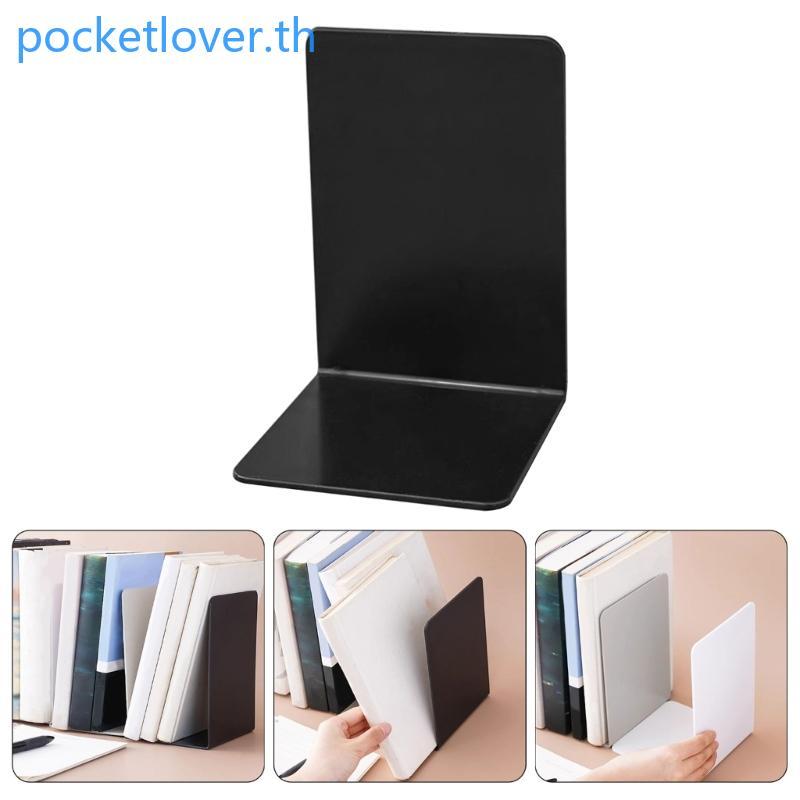 Poc Book Holders Shelf Book Stoppers Book End L-Shaped Bookends Book Support Rack