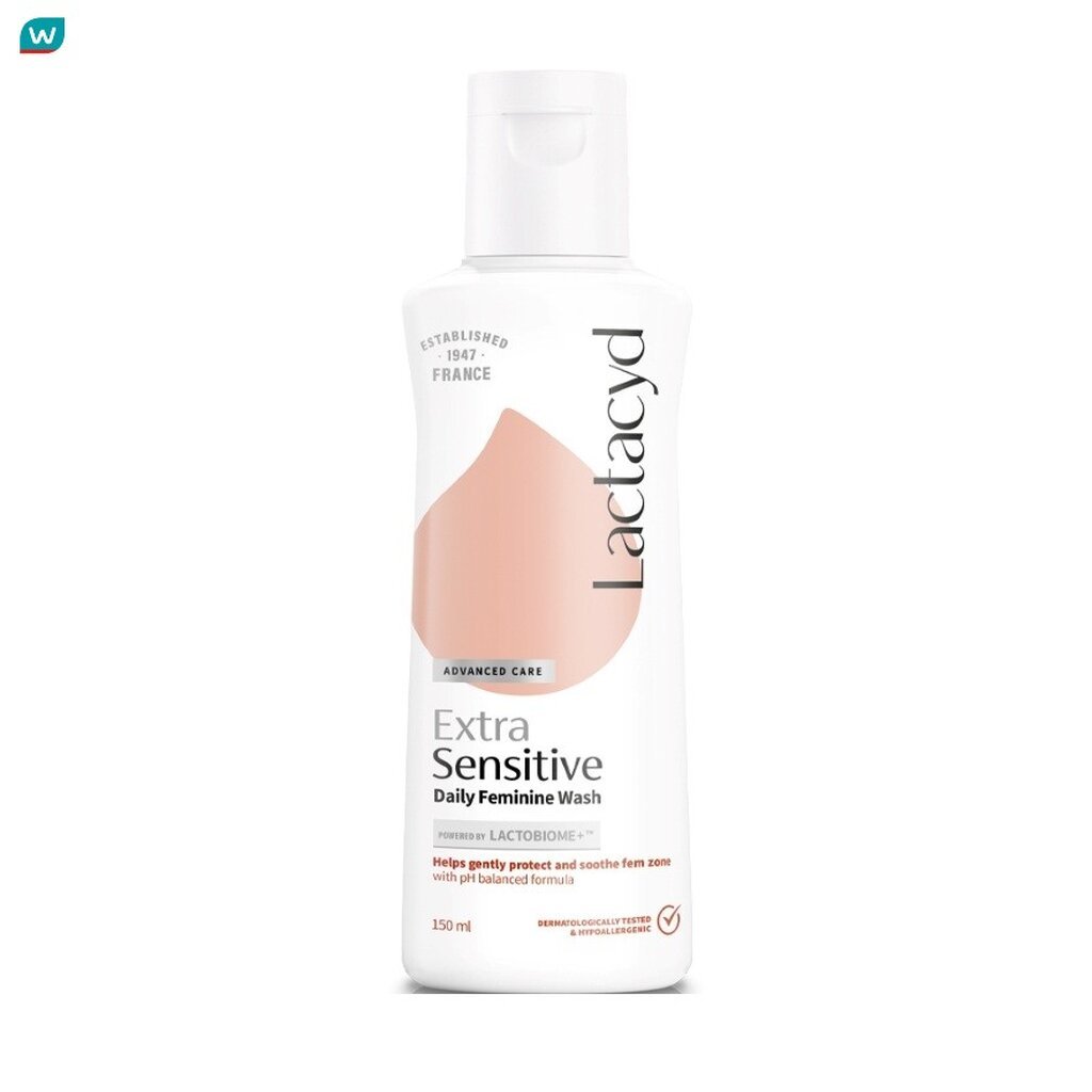 Lactacyd แลคตาซิด เอ็กซ์ตร้า เซนซิทีฟ 150 มล.
