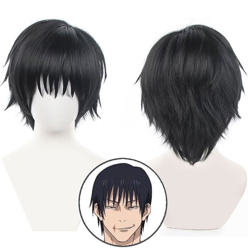 【พร้อมส่ง】jujutsu Kaisen Cosplay Wig Anime Gojo Satoru Sukuna Itadori Yuji Figure มังงะ วิกผมคอสเพลย