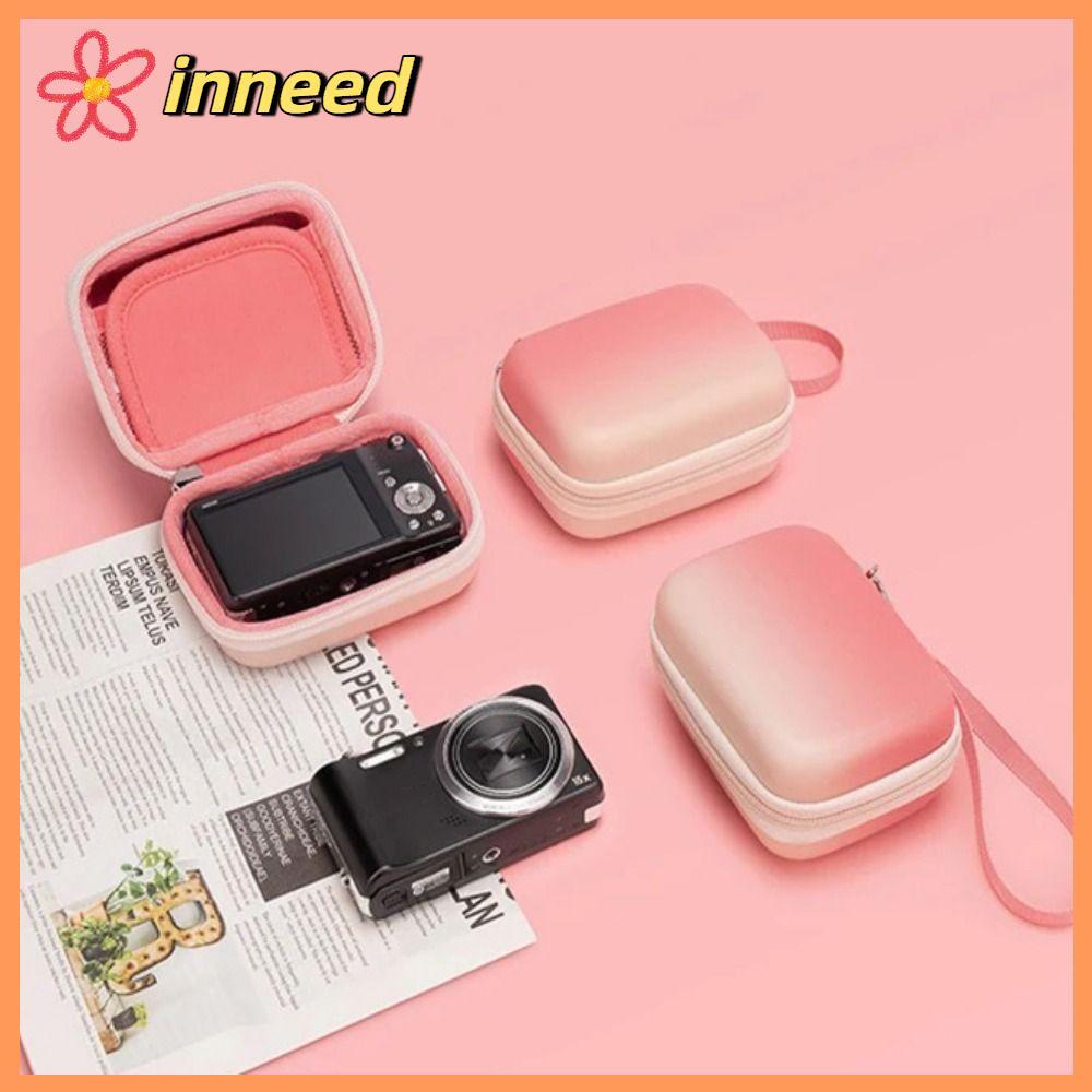 INNEED กระเป๋ากล้องดิจิตอล, Mini Anti-shock Hard Cover, กันน้ํา PU กล้องอุปกรณ์เสริมสําหรับ ZV-1 ZV-
