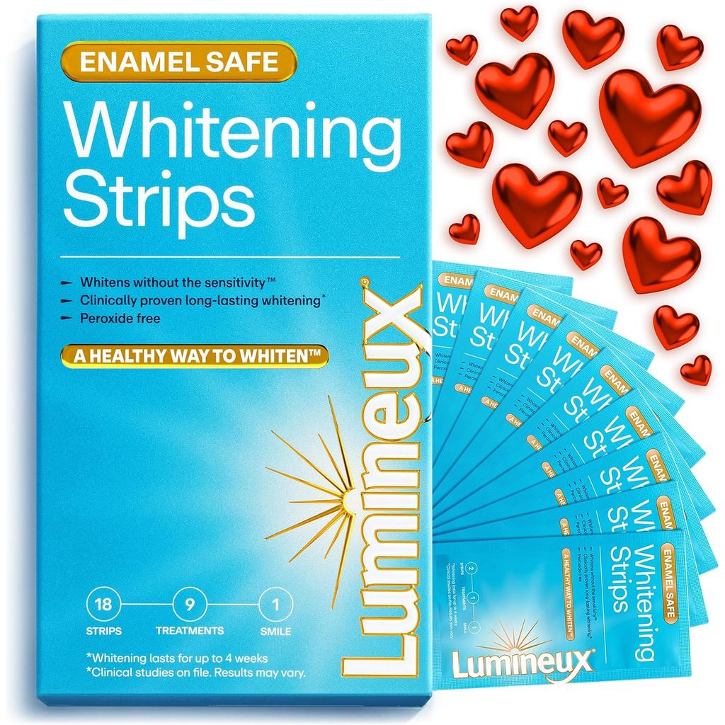 LumineuxningStripsKit-9Treatments(1Month)-PerideFree-EnamelSafeforrentist-ningWithoutTheSensitivity-
