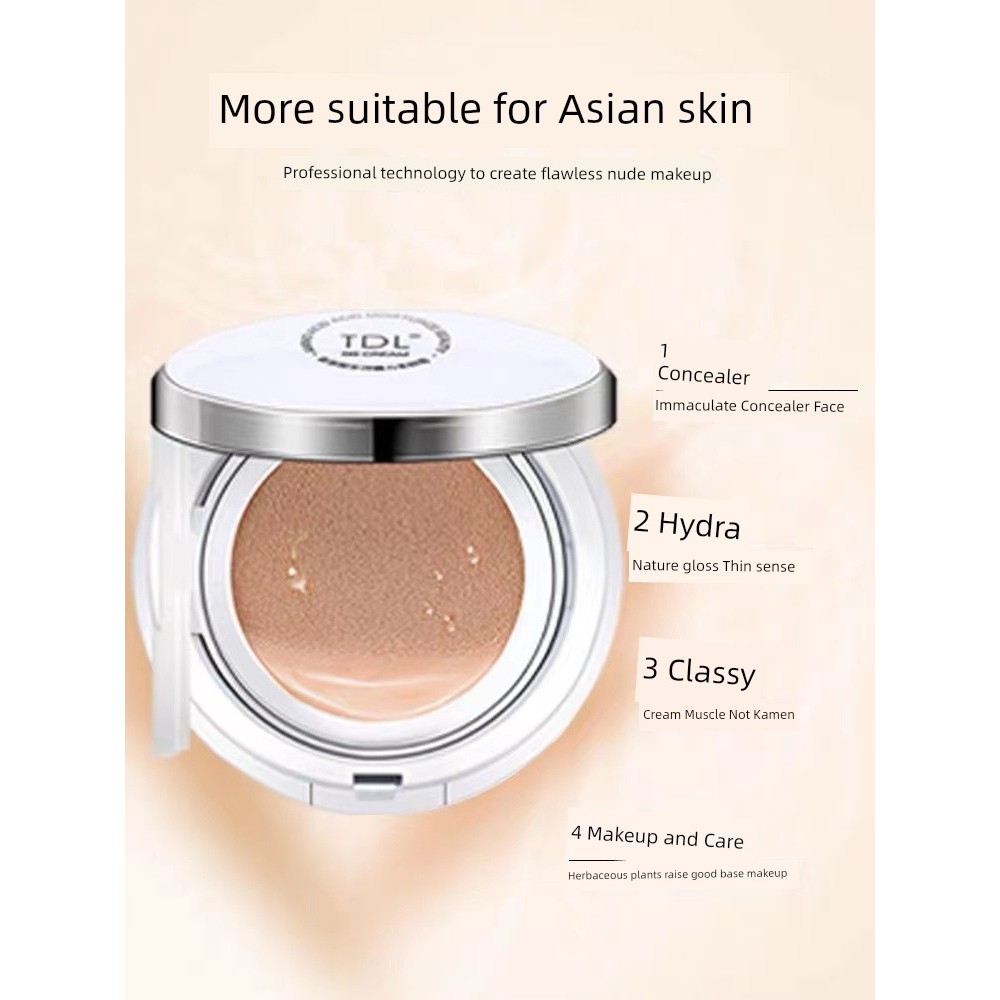 cushion พัฟคุชชั่น Tdl Amino Acid Cushion Flagship Store เห็ดบีบีครีมคอนซีลเลอร์Moisturizing Brighte