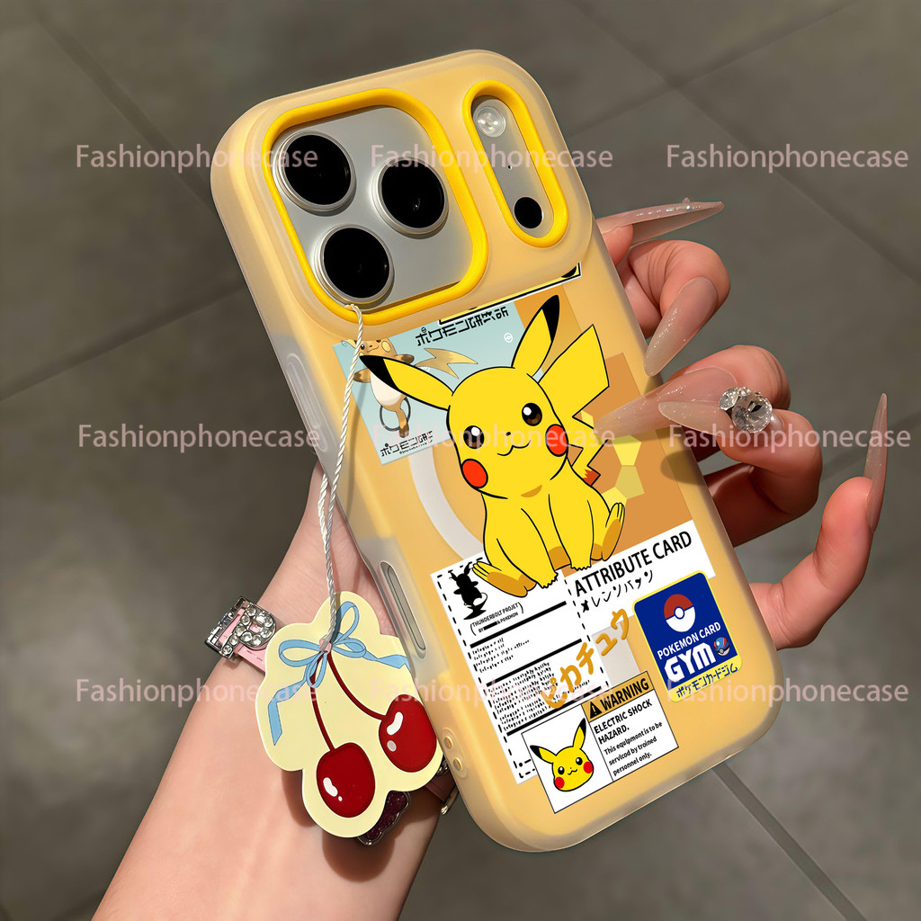 เคสแข็ง ลายการ์ตูน มีแม่เหล็ก ป้องกันรอย กันกระแทก เข้ากับ iPhone 12-17 Pro Max ทุกรุ่น XPGDCXK010