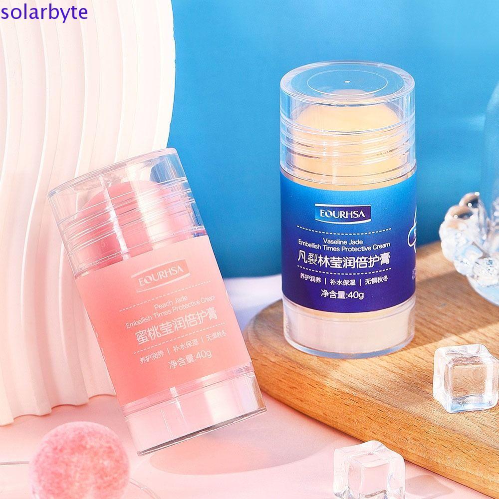 SOLARBYTE Cracked Feet Cream Stick, ป้องกันการแตกร้าว Repairing Cracked Feet Hand Care Cream, แบบพกพ