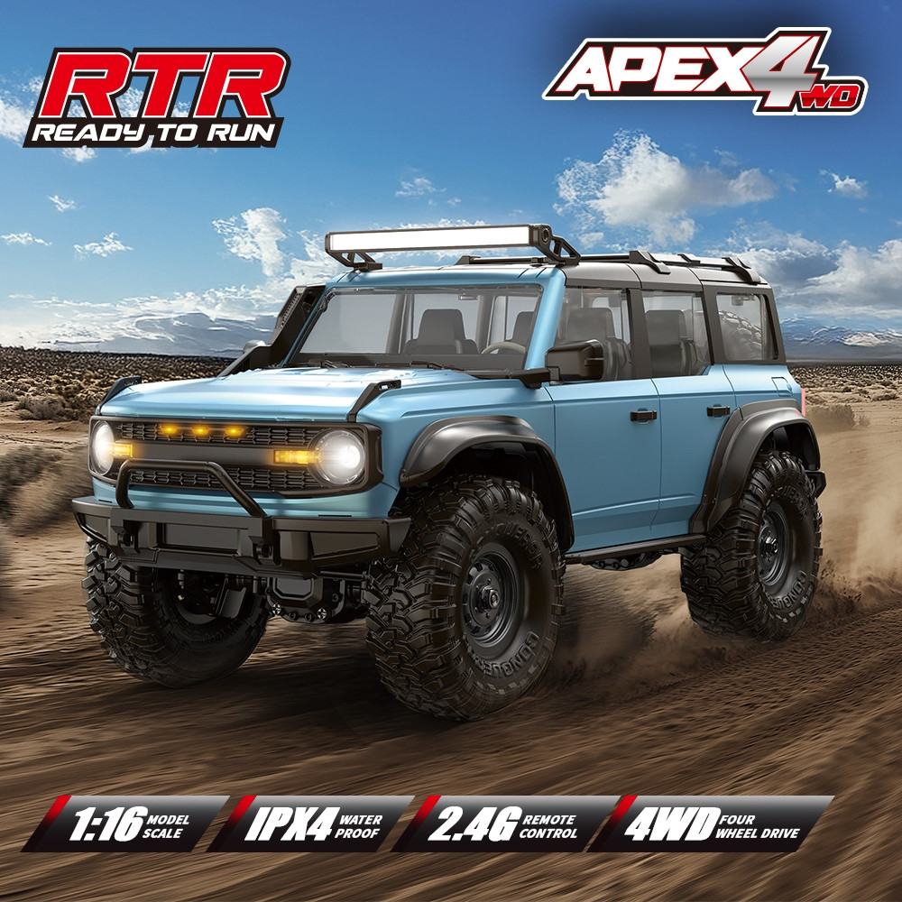 In StockZenithRC HB ของเล่น RTR R1601 - R1609 series 1/16 2.4G 4WD RC รถ Full Proportional Rock Craw