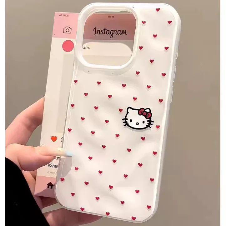 ใช้ได้กับ iphone 15 17 16 13 ซีรีส์ เคสโทรศัพท์ กรอบโลหะ การ์ตูนน่ารัก เข้ากันได้กับ iPhone 16 11 17 13 15 14 12 Pro Max