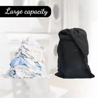 ถุงซักผ้า แบบ ซักผ้ามีหลายขนาดให้เลือก Travel drawstring laundry bag พร้อมส่งในไทย