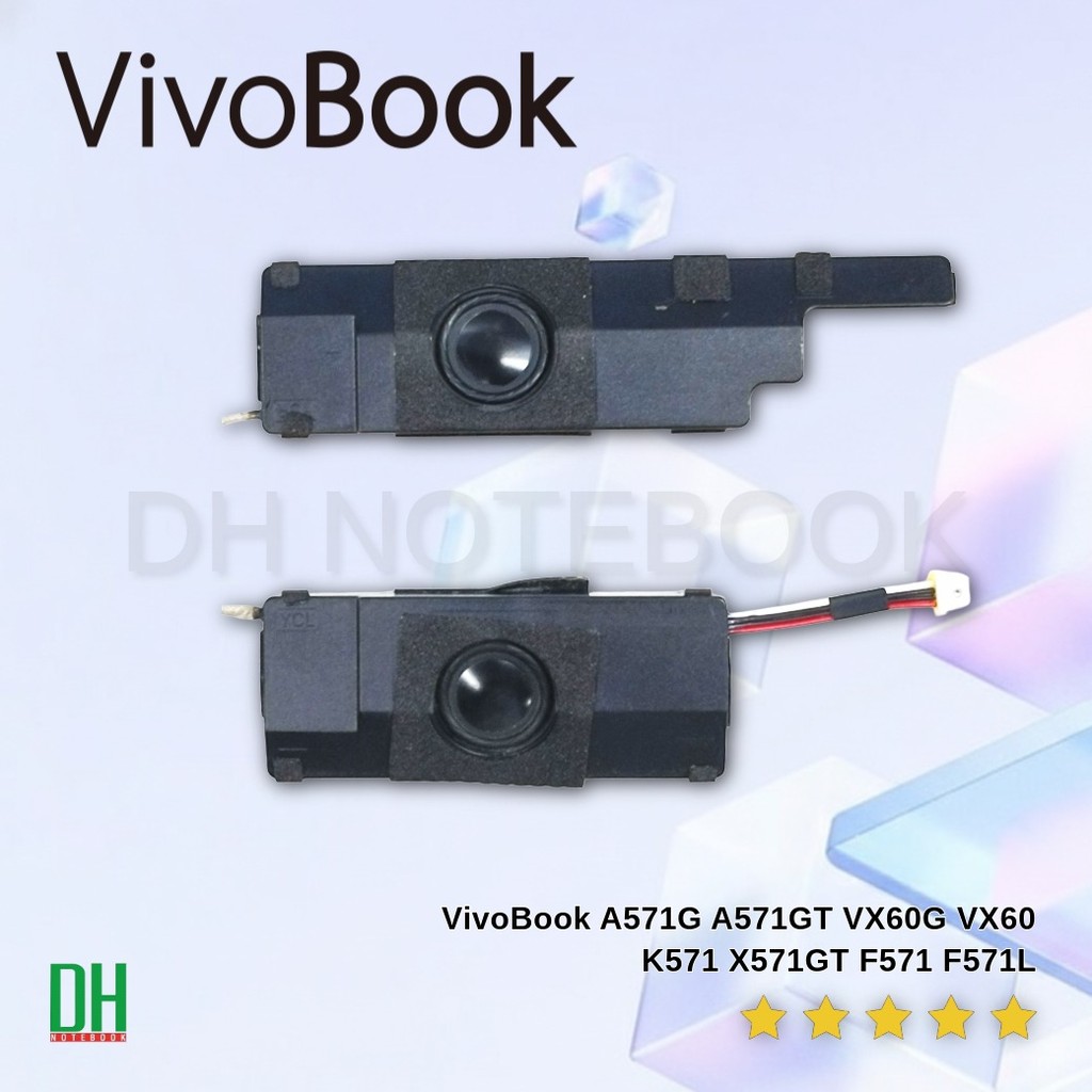 ลำโพง สำหรับ VivoBook A571G A571GT VX60G VX60 K571 X571GT F571 F571L (L+R) Internal Laptop Speaker S