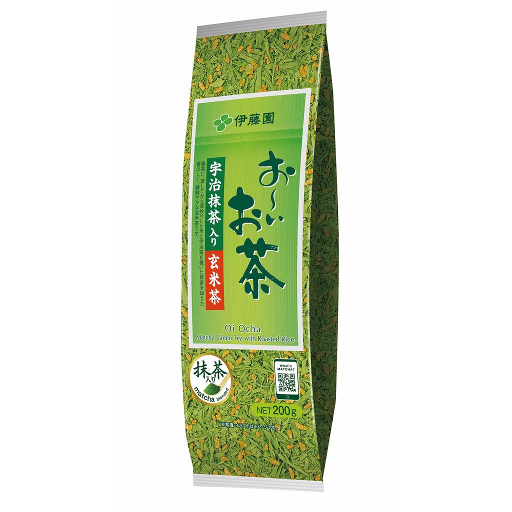 Itoen Oi Ocha Uji Matcha Genmaicha 200g 1 Bottle
