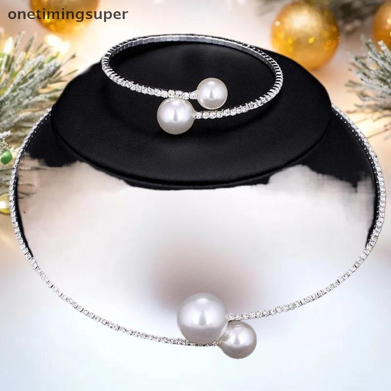 สร้อยคอเพชรและไข่มุกขนาดต่างๆ สไตล์ญี่ปุ่นและเกาหลีOTP