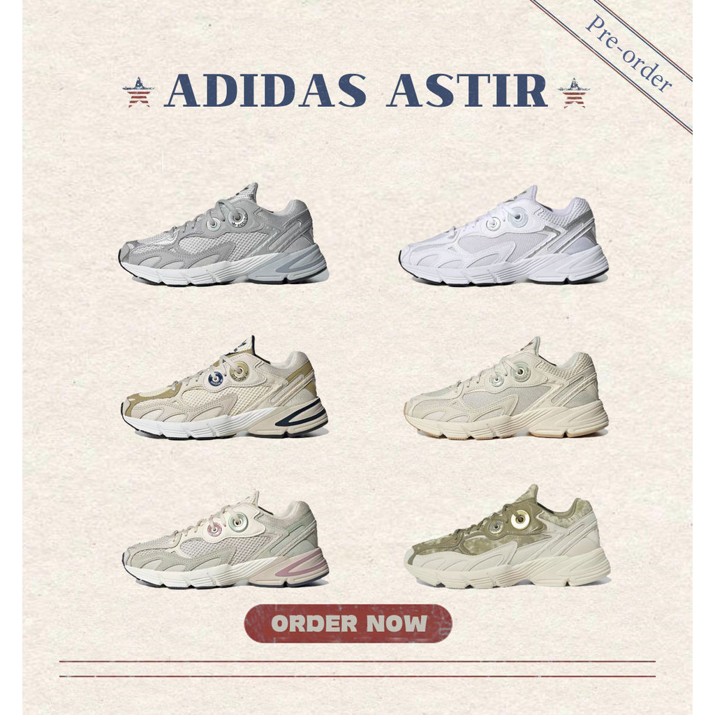 ☆pre-order☆ของแท้ 100% รองเท้า Adidas originals Astir Woman Sneakers HQ87085/HQ8707/GY0042/HQ4569[พร
