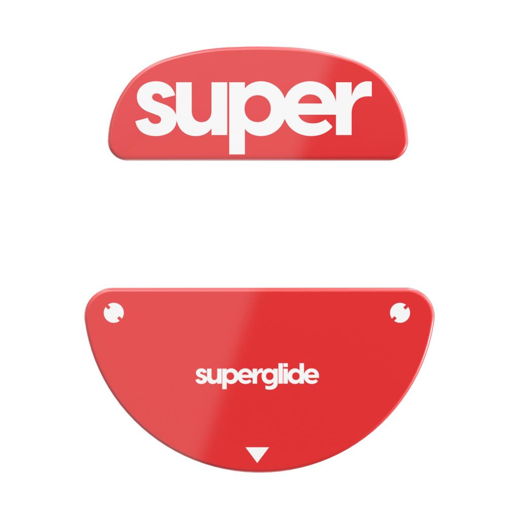 Superglide2 (Type C) Mouse Sole for EndGameGear XM2-WE Mouse Feet [ Reinforced Glass Material, Round