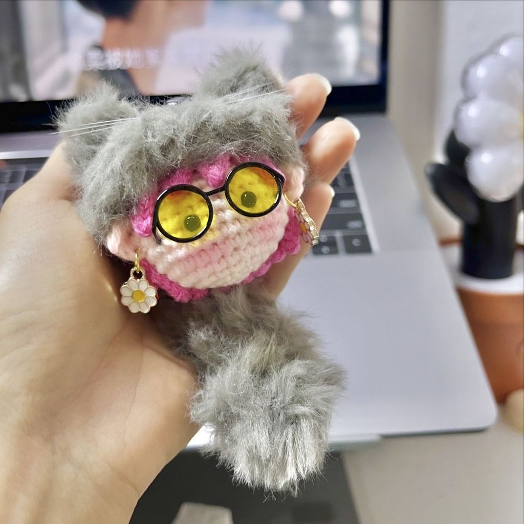 สินค้าสําเร็จรูปgd ตุ๊กตามาเก๊า Handmade Kwon Jilong ถักเสื้อกันหนาว diy ของขวัญทํามือ Kwon Jilong เ