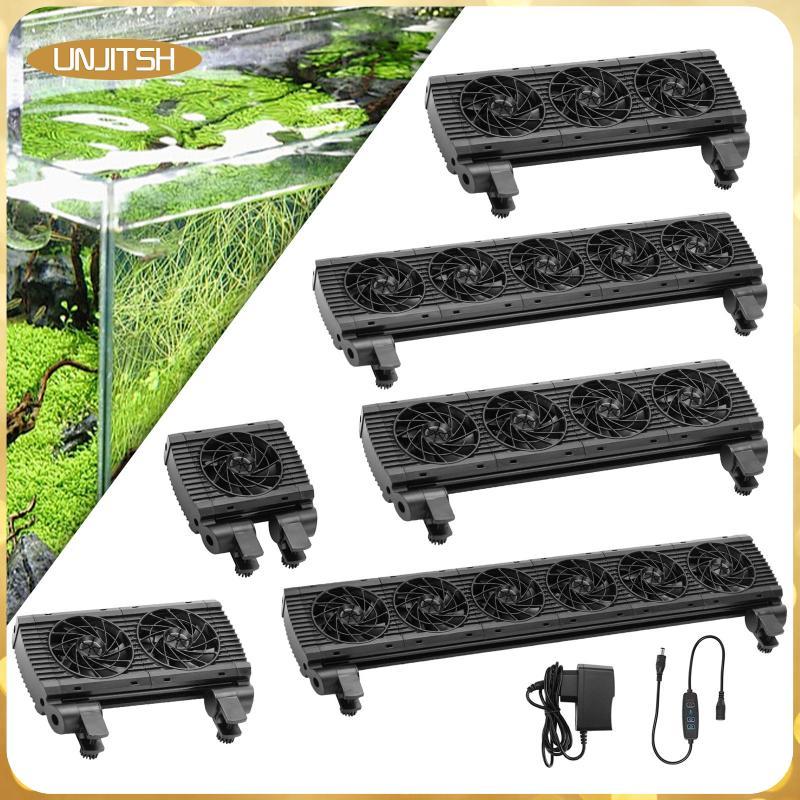 [unjitsh] Aquarium Chiller Cooling System Variable Speed Aquarium Cooling Fan Water Chiller สําหรับก