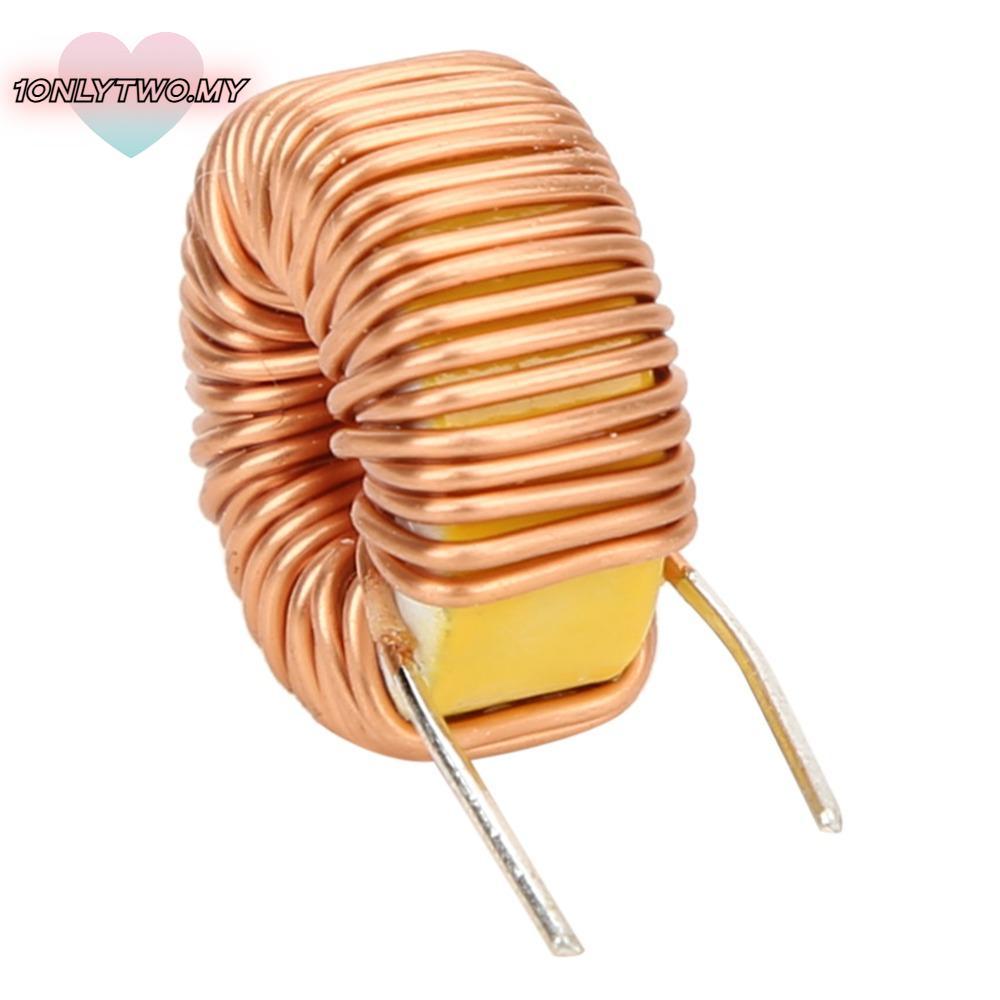 1ONLYTWO 20PCS Toroid Inductor ลวด, 100UH แนวตั้ง Toroidal Inductor, ความต้านทานต่ํา 0.6 มม.Troidal 