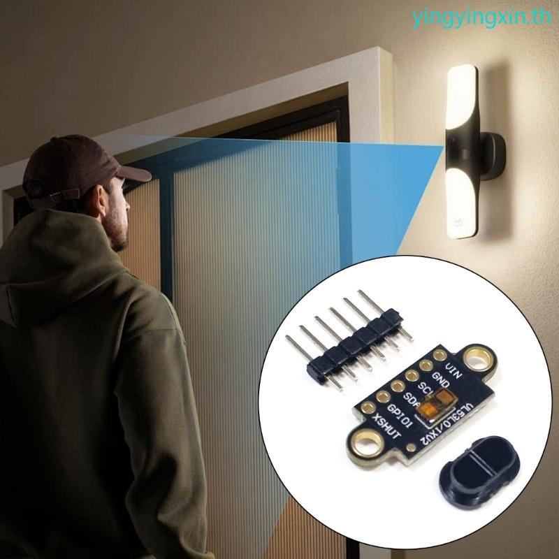 YIN VL53L1X โมดูลตั้งแต่ระยะทางเซ็นเซอร์ที่แม่นยําสําหรับหุ่นยนต์และ