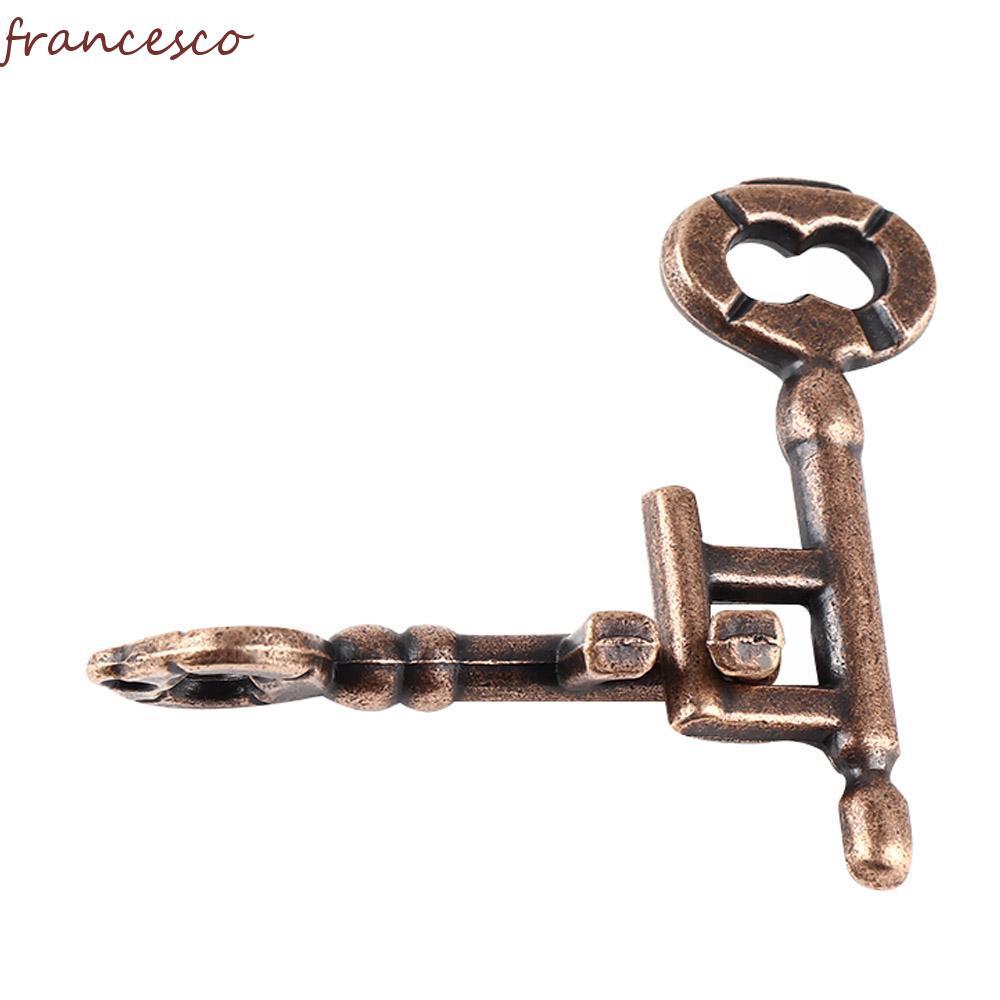FRANCESCO Key Puzzle Cast IQ Test Alloy ของเล่นอัจฉริยะ