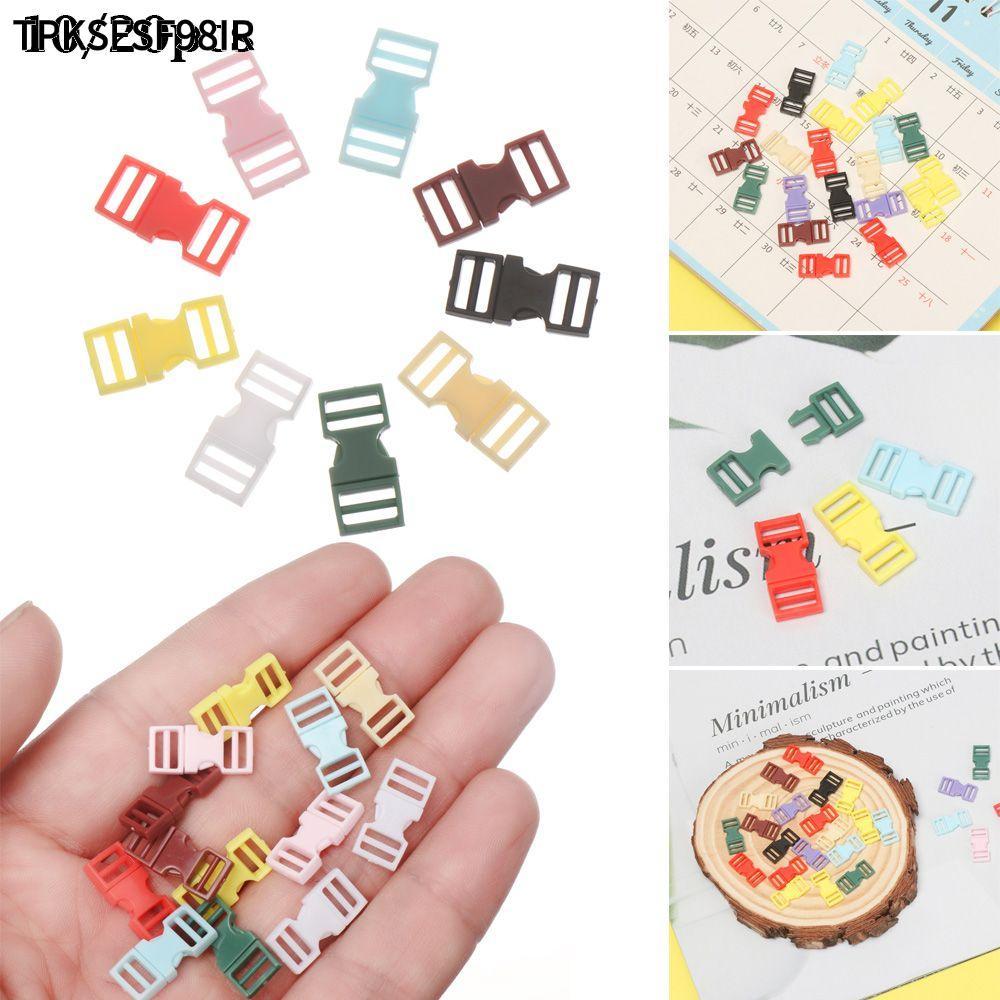 TPKSF98IR 10/20pcs Mini Buckle 4mm Webbing Assecsories DIY สร้อยข้อมือสายคล้องคอสุนัข