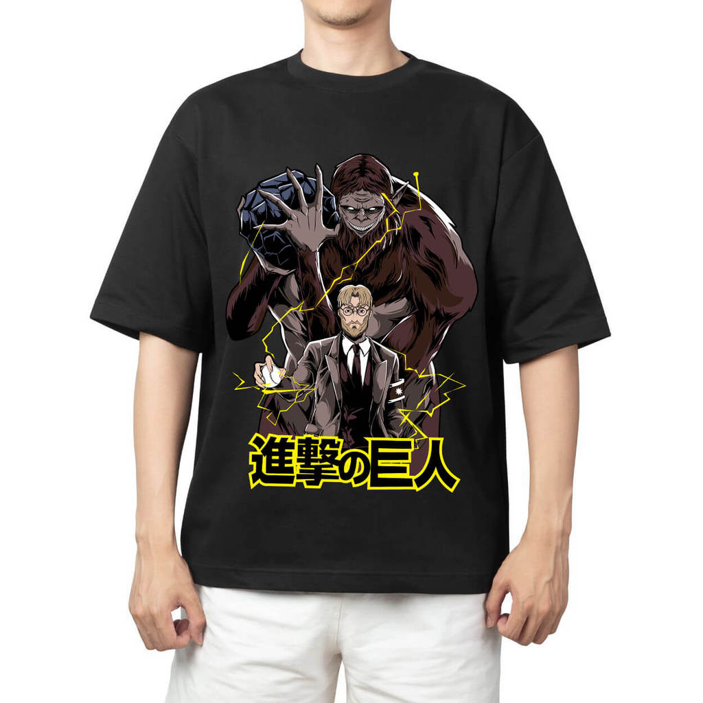 เปิดร้านใหม่ Wibu Attack On Titan Zeke vs Beast Titan T-Shirt2025