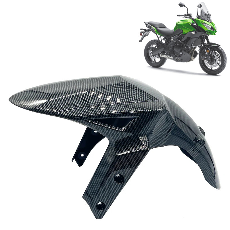 HZ สำหรับ Kawasaki Versys650 2015-2017 2018 2019 2020 2021 versys 650บังโคลนหน้าบังโคลนรถ650