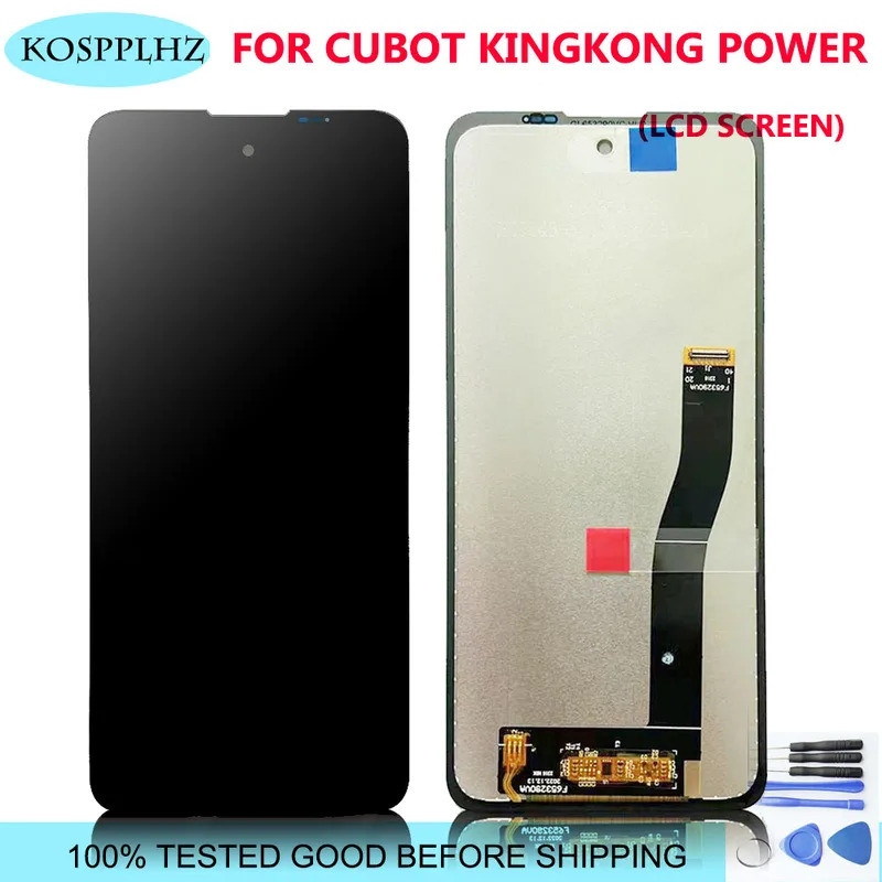 ใหม่ทดสอบ Cubot kingkong Power จอแสดงผล LCD + หน้าจอสัมผัสเปลี่ยนอุปกรณ์ซ่อมสําหรับ Cubot KING KONG 