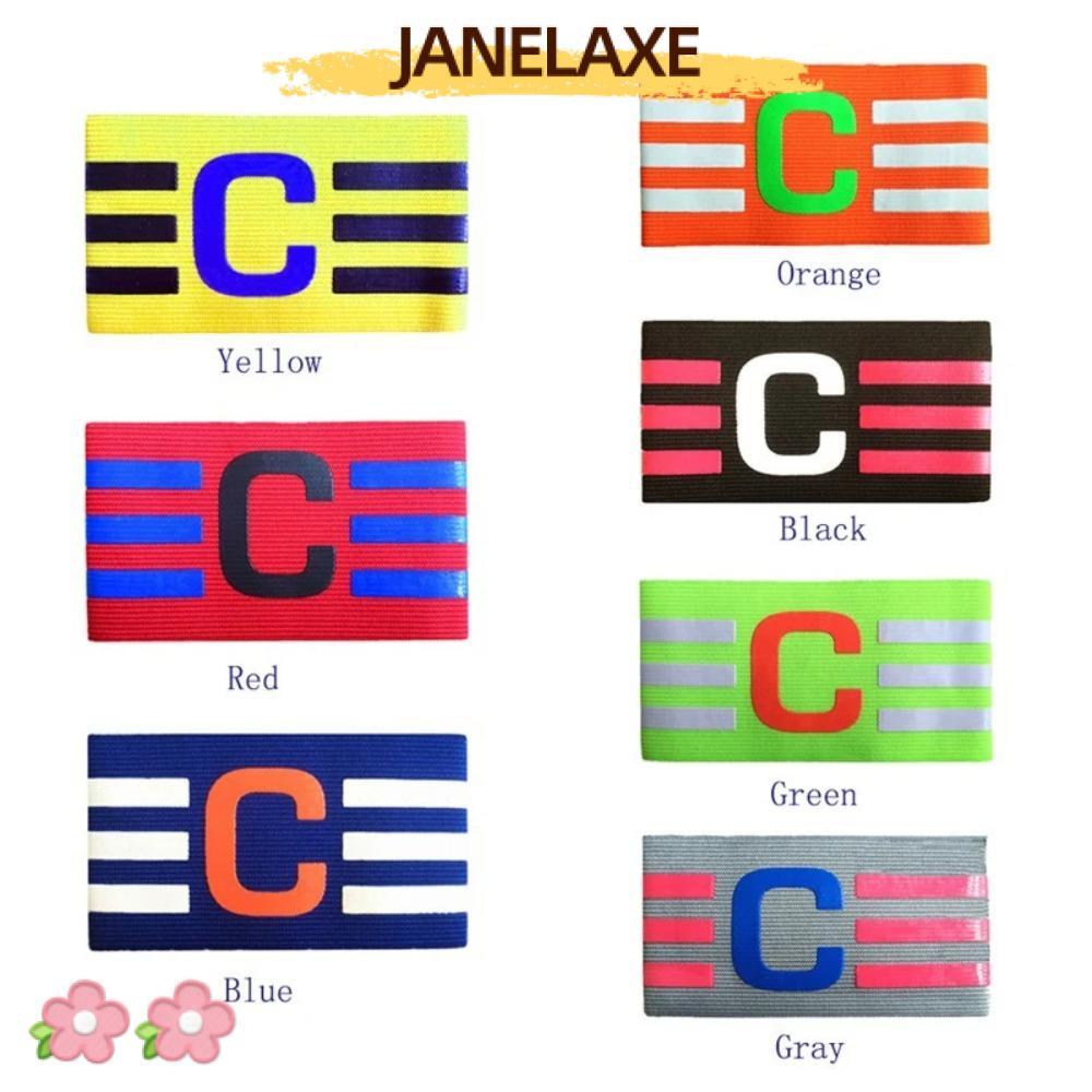 ปลอกแขนฟุตบอลยืดหยุ่นสำหรับกัปตันและทีม ขนาด 31x6.5 cm เหมาะสำหรับเด็กในโรงเรียน