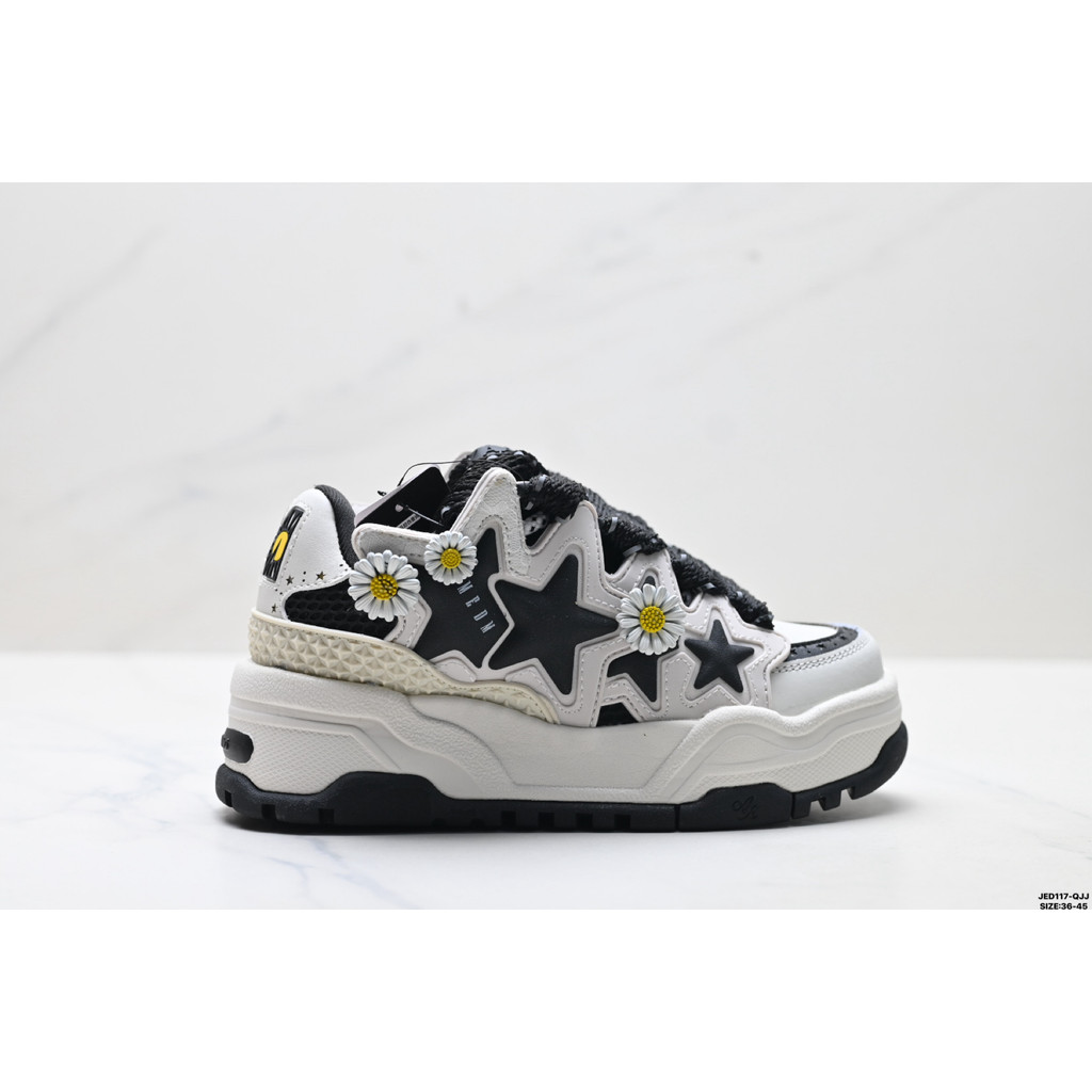 รองเท้าเดิน Metaidaisy Daisy กันลื่นสบายทนต่อการสึกหรอเพิ่มความสูงกลางด้านบน Sneawe231014 TZH5