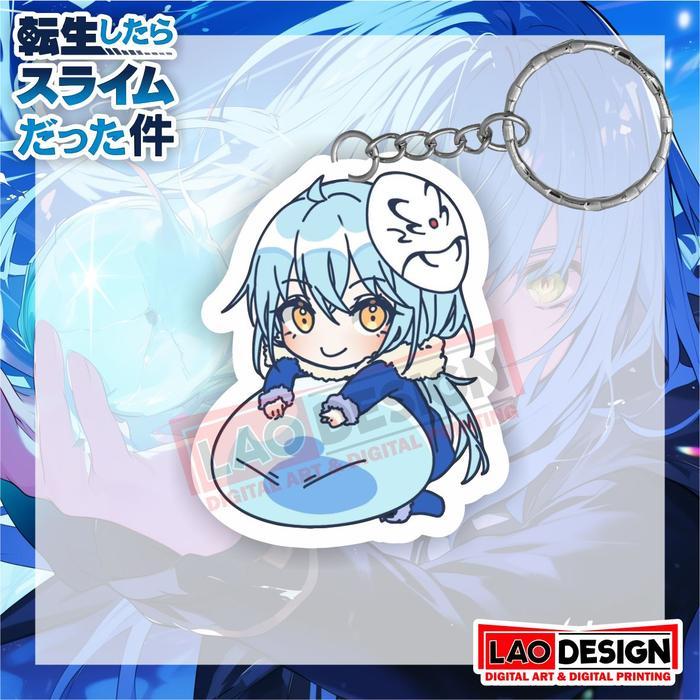 Gantungan Kunci Rimuru Tempest Tensei Shitara Slime Datta Ken - Gantungan Kunci อะนิเมะ Shitara Slim
